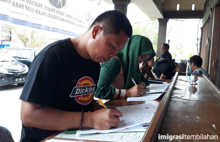 Layanan Paspor Simpatik dalam rangka HBI ke-70 11/01/2020